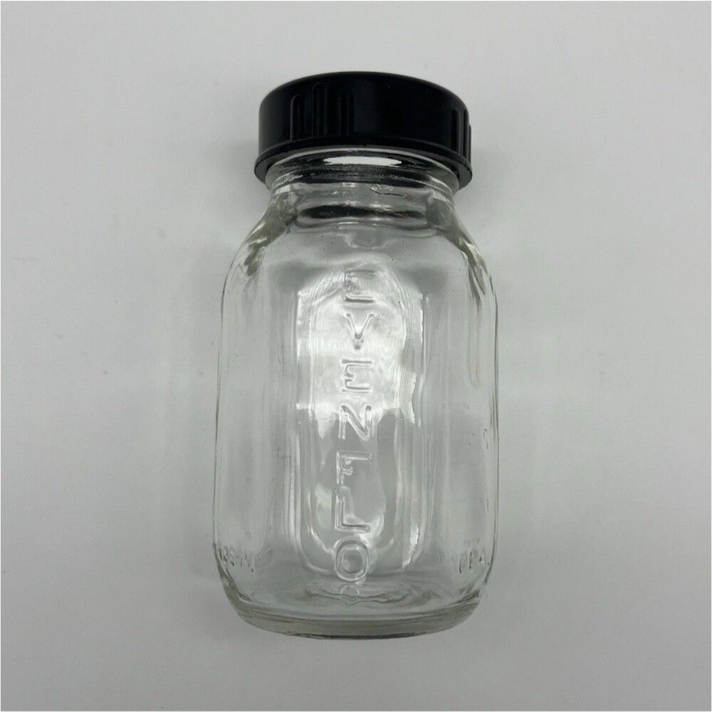 Vintage EvenFlo Glass Baby Bottle with cap, 4 oz